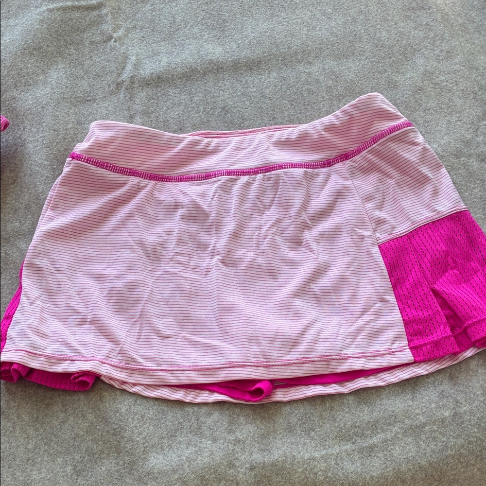 Champion Pink Athletic Skort with Bright Pink Inner Lining